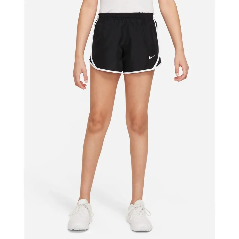 Nike Tempo Black Girls' Dri-FIT Running Shorts - L